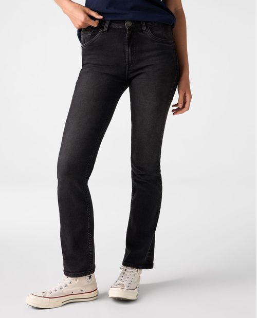 Jean Jegging tono negro para mujer