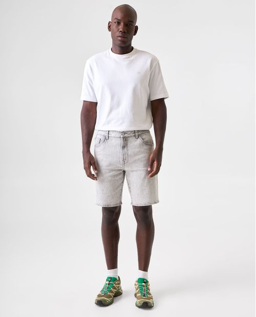Bermuda tono gris para hombre