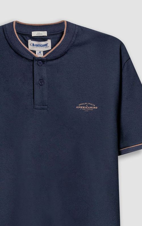 Polo Slim cuello neru para hombre