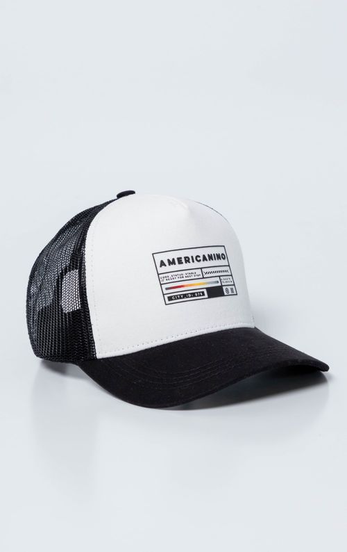 Gorra Trucker con malla y teja en contraste para hombre