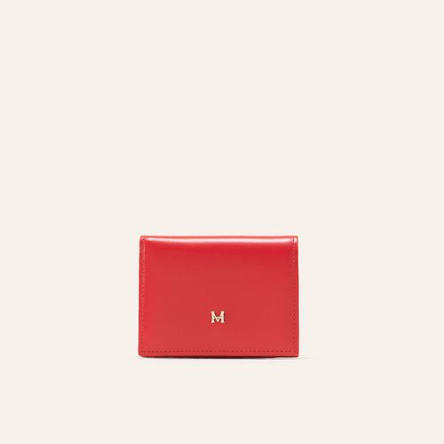 Billetera Mediana Lola Rojo Cayena Granate