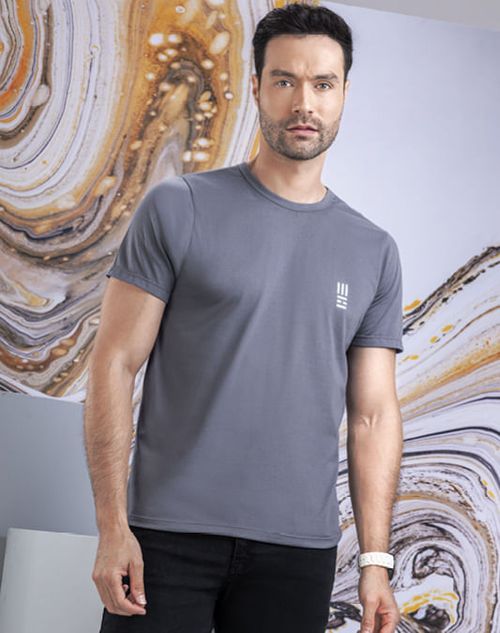 Camiseta Hombre Negro Cross Mp 7766