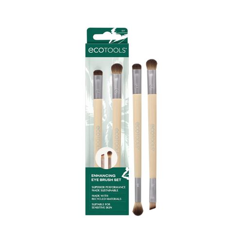 Juego de brochas de maquillaje para realzar los ojos Eco Tools