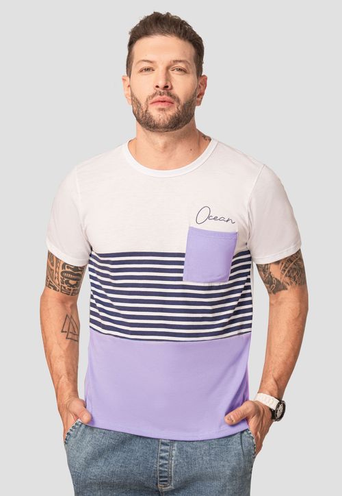 Camiseta Hombre Multicolor Mp 103624