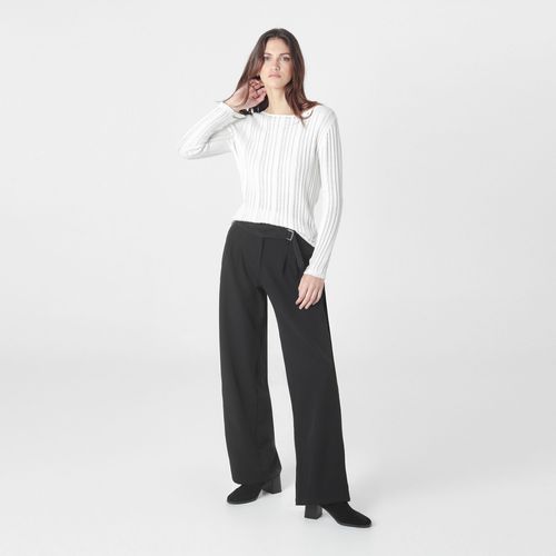 Sweater Cuello Redondo Manga Larga