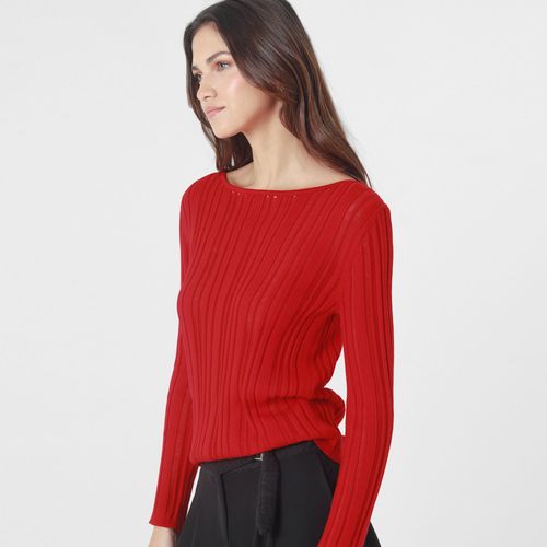 Sweater Cuello Redondo Manga Larga