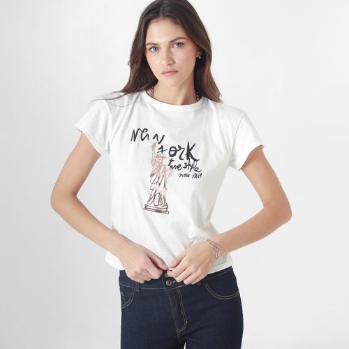 Camiseta Cuello Manga Corta