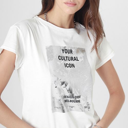 Camiseta Cuello Redondo Manga Corta