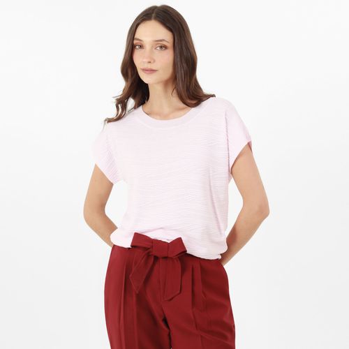 Sweater Cuello Redondo Manga Corta