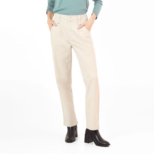 Pantalon Tiro Alto Bota Recta