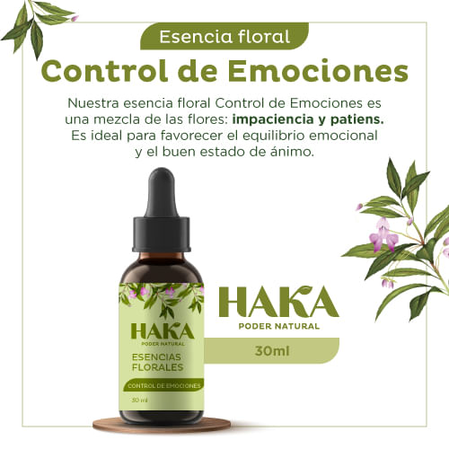 Haka Esencia Floral Control de emociones