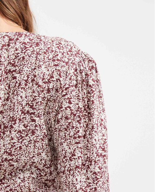 Camisa con Estampado Mini Print para Mujer