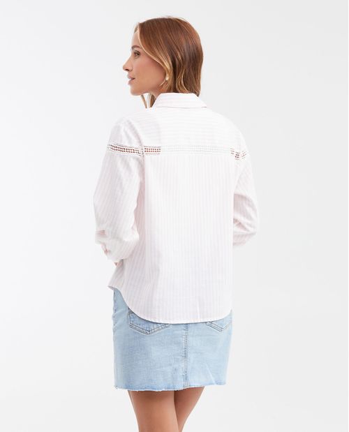 Camisa Manga Larga Femenina