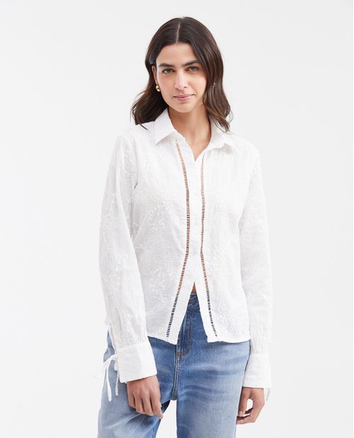 Camisa Manga Larga Femenina