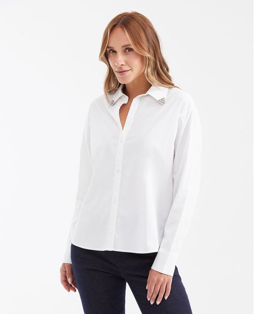Camisa Silueta Recta para Mujer