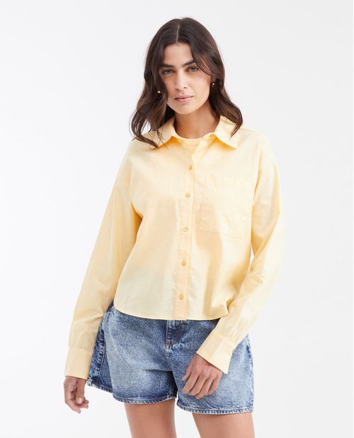 Camisa Manga Larga para Mujer