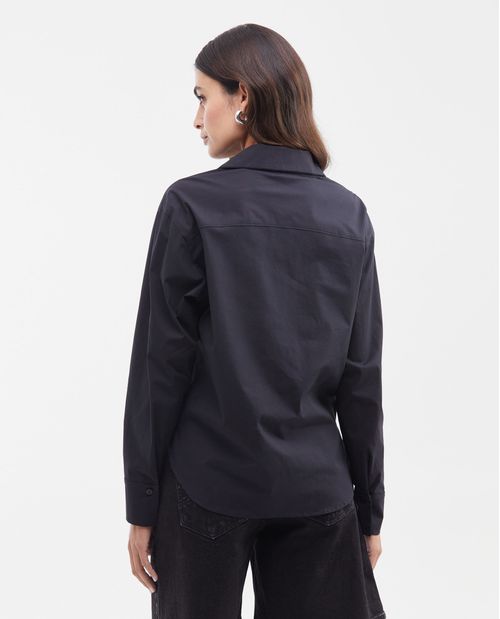 Camisa Silueta Recta para Mujer