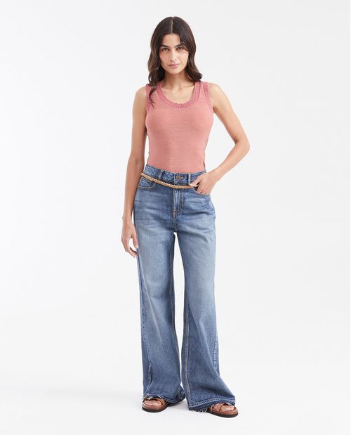Camiseta Tipo Tank Top para Mujer