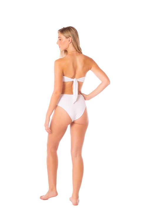 PANTY DE VESTIDO DE BAÑO EN TELA TEXTURIZADA