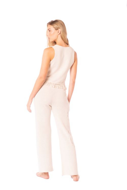 PANTALON TEJIDO EN FIBRAS ECO