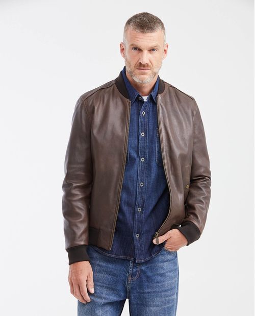 Chaqueta de Hombre en Cuero
