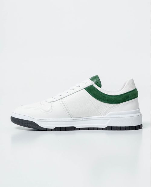 Tenis Tipo Basket en Cuero para Hombre