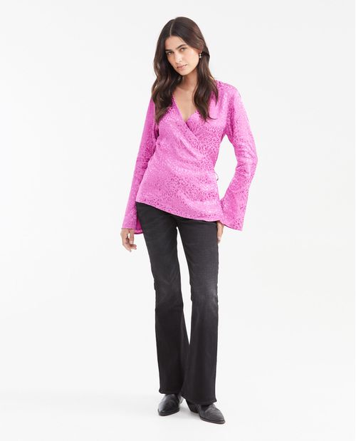 Camisa Tipo Kimono para Mujer