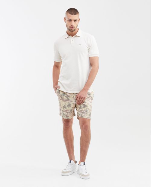 Pantaloneta de Playa Estampada para Hombre