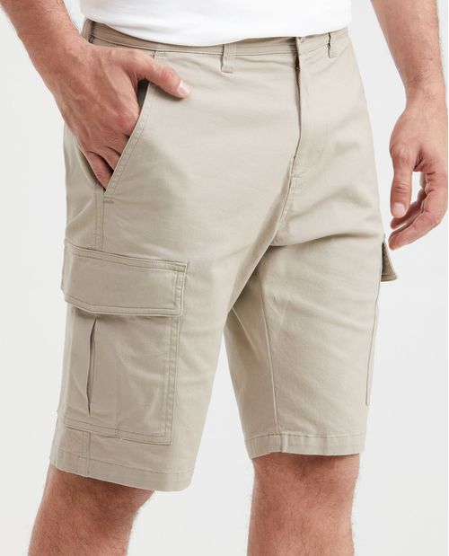Bermuda Regular Fit Tipo Cargo para Hombre