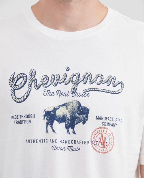 Camiseta Masculina de Manga Corta en 100% Algodón