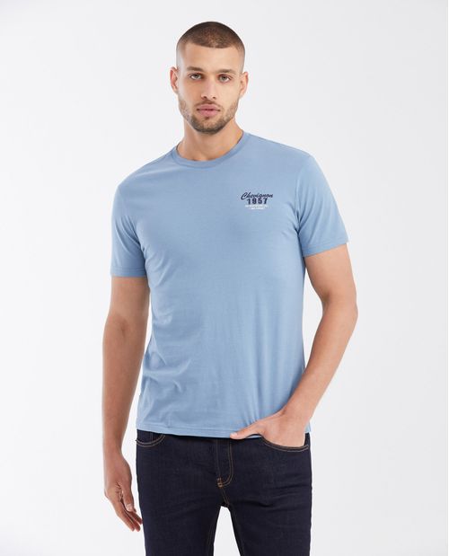 Camiseta Slim Fit Estampada para Hombre