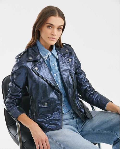 Chaqueta de piel