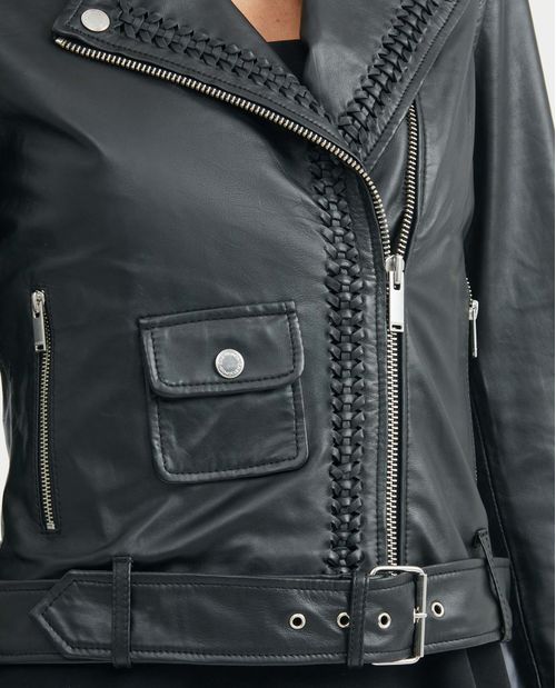 Chaqueta de piel