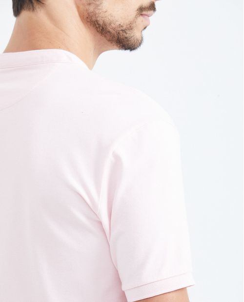 Camiseta Polo Slim Fit Cuello Nerú para Hombre