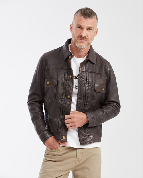 Chaqueta de Hombre en Cuero