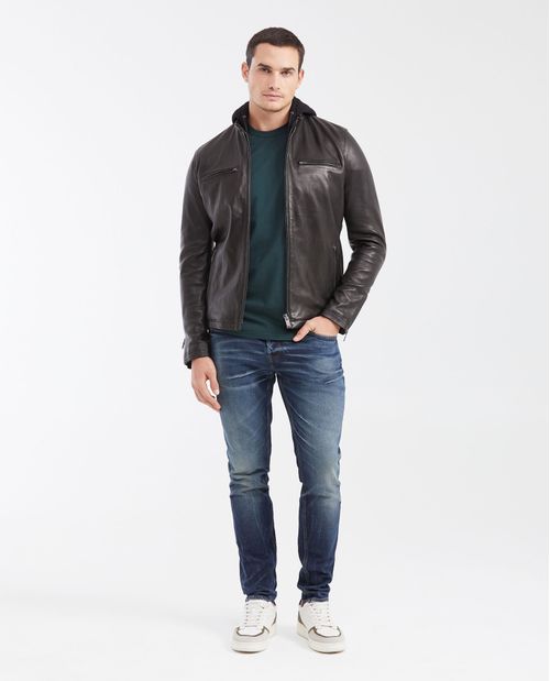Chaqueta de Hombre en Cuero