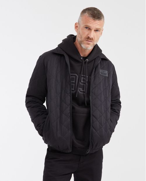 Chaqueta Doble Faz con Un Lado Acolchado para Hombre