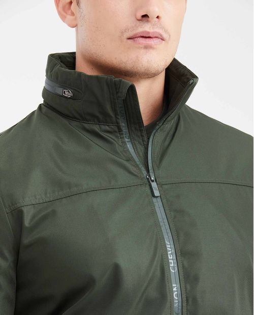 Chaqueta Bomber con Capucha Oculta para Hombre