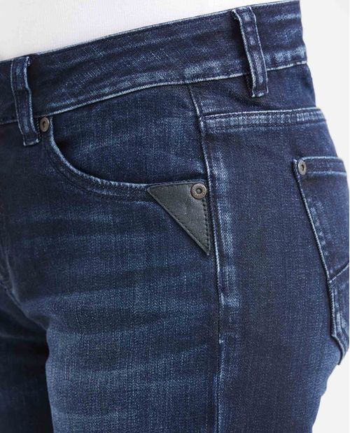 Jean Low Rise Boot Cut Azul Oscuro para Mujer