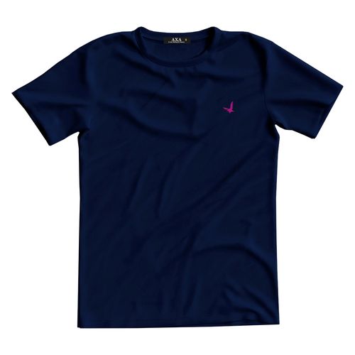 Camiseta Cuello Redondo  AX Azul Oscuro para hombre