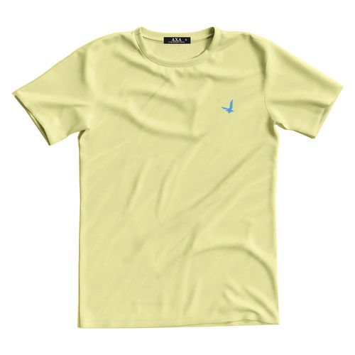 Camiseta Cuello Redondo  AX Beige para hombre