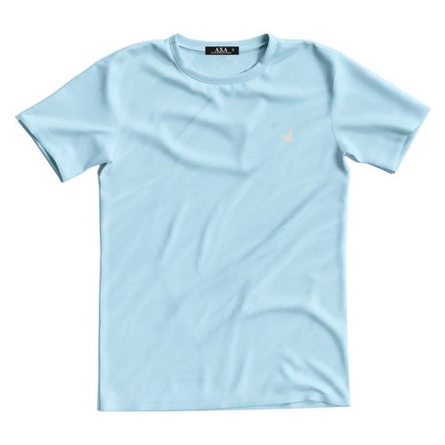 Camiseta Cuello Redondo  AX Azul Claro para hombre