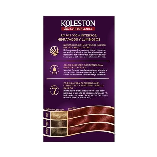 Tintura Wella Koleston Tono 5546 Rojo Exótico