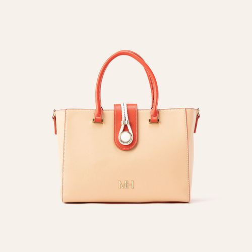 Satchel Bambina Beige Bahía