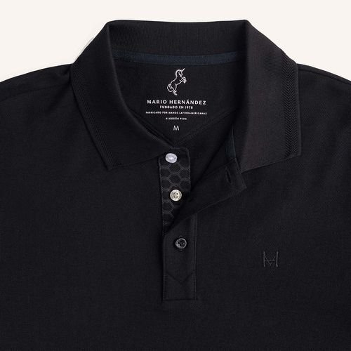 Camiseta Polo Emblema Noche Tierra Arriba