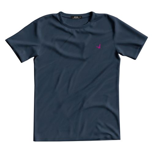 Camiseta Cuello Redondo  AX Gris Oscuro para hombre