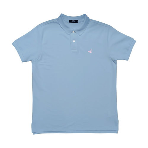 Camiseta Polo  AX Azul Claro para hombre