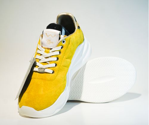 Tenis casuales Dubai Amarillo para mujer