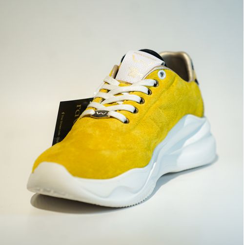 Tenis casuales Dubai Amarillo para mujer