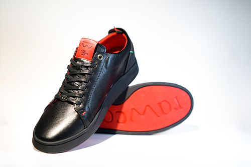 Tenis casuales Celio Negro para hombre
